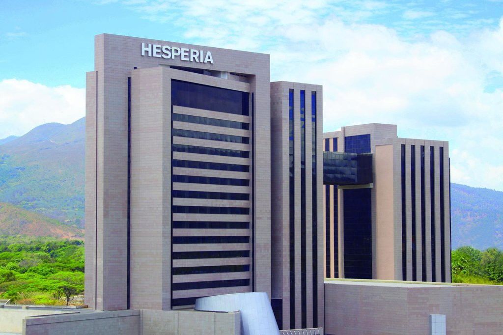 Hesperia Wtc Valencia Hotel Exterior foto